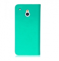  Чехол для HTC HOCO Iris book leather case for One Mini mint green (000673)
