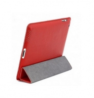  Чехол для iPad 2/3/4 Yoobao iSmart leather case red (000015)