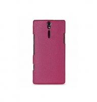 Чехол для Sony Xperia S LT26i Melkco Jacka limited leather case purple/white (000556)