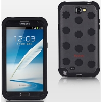 Чехол для Samsung N7100 Galaxy Note 2 Yoobao 3 in 1 Protect case for black (000097)
