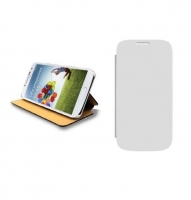  Чехол для Samsung i9190 Galaxy S IV Mini iCover Carbio flip stand case for white (000466)