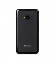  Melkco Poly Jacket TPU cover for HTC One black (000503)