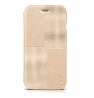  Чехол для iPhone 6 HOCO Crystal series fashion leather golden