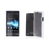  Yoobao 2 in 1 Protect case for Sony Xperia S LT26i white (000074)