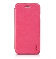 Чехол для iPhone 6 HOCO Crystal series classic leather pink