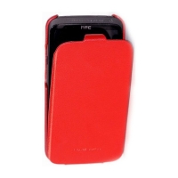 HOCO Leather case for HTC One X S720e red (000132)