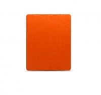 Melkco Slimme Cover leather case for iPad 2/3/4 orange (000438)