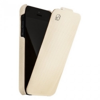 Чехол для iPhone 5/5S HOCO Lizard flip leather case for white (000264)