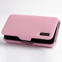  HOCO Baron leather case for iPhone 4/4S pink (000179)