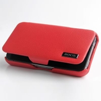  HOCO Baron leather case for iPhone 4/4S red (000180)