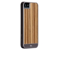  Crafted Wood iPhone 5/5S - Zebrawood (CM022436)