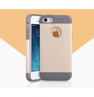  Чехол для iPhone 5/5S Yoobao Amazing Protecting case golden (000783)