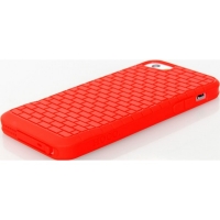  HOCO Great Wall TPU cover case for iPhone 5/5S red (000256)