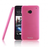 Чехол для HTC One Yoobao Crystal Protect case pink (000123)