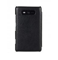 Чехол для Nokia Lumia 820 Melkco Book leather case for black (000547)