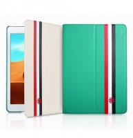  Чехол для iPad Air Yoobao Magic case green+white (027981)