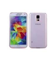  Чехол для Samsung i9600 Galaxy S5 Momax TPU soft case pink (000711)