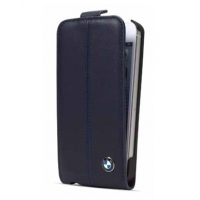 BMW Signature collection flip case for iPhone 5/5S blue