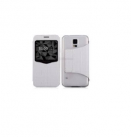 Чехол для Samsung i9600 Galaxy S5 Momax Smart case white (000716)