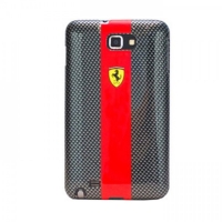 Чехол для Samsung i9220 Galaxy Note Ferrari Carbon back cover for red (FECBGNRE)