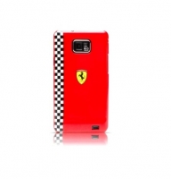 Ferrari Formula 1 back cover for Samsung i9105/i9100 Galaxy S II Plus red (FEFOG2R)