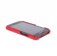  HOCO Leahter back cover for Samsung i9105/i9100 Galaxy S II Plus red (000167)