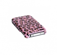  HOCO Leopard pattern back cover for iPhone 4/4S pink (000197)