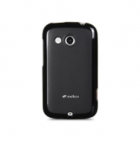 Melkco Poly Jacket TPU cover for HTC Desire C A320e black (000504)