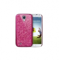  iCover Glitter cover case for Samsung i9500 Galaxy S IV wine (000465)