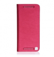 Чехол для HTC HOCO Iris book leather case for One Mini wine red (000674)