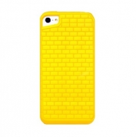  Чехол для iPhone 5/5S HOCO Great Wall TPU cover case for yellow (000253)