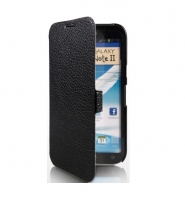  Yoobao Slim leather case for Samsung N7100 Galaxy Note 2 black (000110)