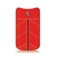 Чехол Ferrari California leather sleeve medium red (FECFSLMR)