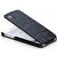 hoco-bright-crocodile-flip-leather-case-for-iphone-5,-black
