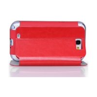 HOCO Crystal leather case for Samsung N7100 Galaxy Note II red (000165)