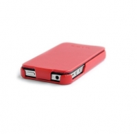  HOCO Viscount leather case for iPhone 4/4S red (000231)
