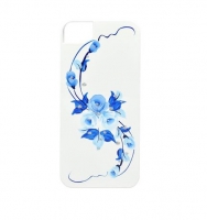  iCover Hand Printing cover case for iPhone 5/5S vintage rose blue (000448)