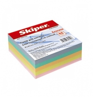  Блок бумаги для заметок цветной Skiper