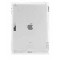 ] Luardi Crystal Clear Snap On Back Cover for iPad 4 - Transparent